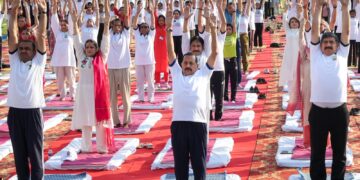 Yoga day observed across Jammu; Jitendra Singh links yoga for healthy ageing to vision 2047