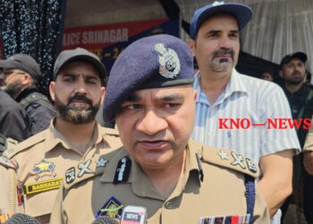 IGP Kashmir joins 8th Muharram procession