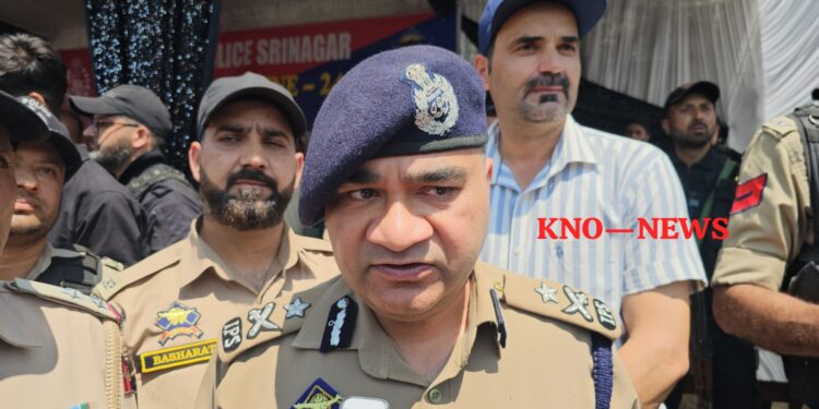 IGP Kashmir joins 8th Muharram procession