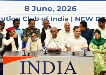 INDIA bloc meeting: Oppn leaders vow unity, seek Pradhan’s resignation, to write to CJI on SIR