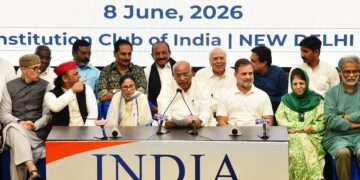 INDIA bloc meeting: Oppn leaders vow unity, seek Pradhan’s resignation, to write to CJI on SIR
