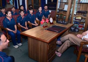 Indian Wushu Team calls on CM Abdullah ahead of SCO Wushu Championship