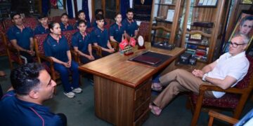 Indian Wushu Team calls on CM Abdullah ahead of SCO Wushu Championship