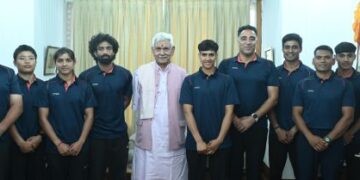 Indian Wushu team meets LG ahead of China tour, Asian Games preparations