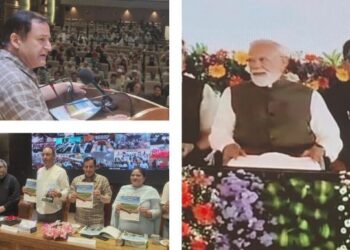 Javid Dar attends PM-KISAN 23rd installment release event at SKUAST-K