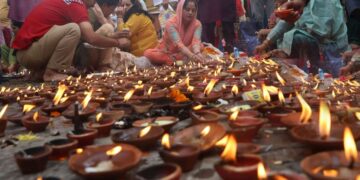 Kashmiri Pandits throng Tulmulla for annual Kheer Bhawani Mela