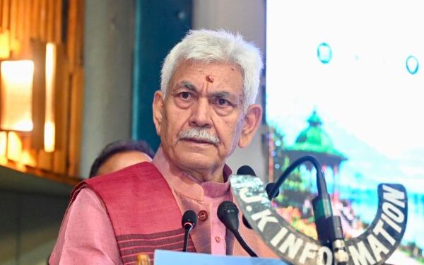Public delivery system in J&K revolutionised with ‘people first’ approach: LG Sinha