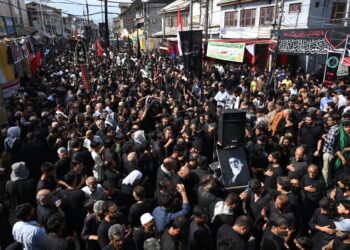 Ashura observed across Kashmir: Hundreds of thousands join Zuljinah procession