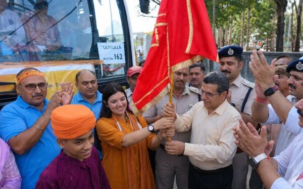 Mata Kheer Bhawani Yatra flagged off; 8,500 pilgrims depart for Kashmir shrines