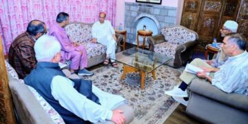 Advisor to CM meets public delegations