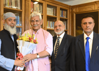 Apni Party chief, delegations call on Lt Governor