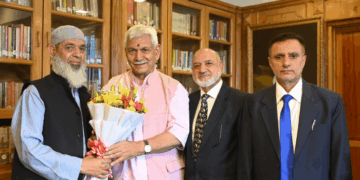Apni Party chief, delegations call on Lt Governor