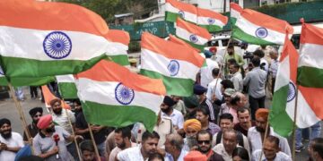 Protests held in Jammu against killing of civilians in PoK