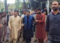 Rahim Rather visits fire-hit Dara-ul-Uloom in Pakherpora