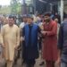 Rahim Rather visits fire-hit Dara-ul-Uloom in Pakherpora