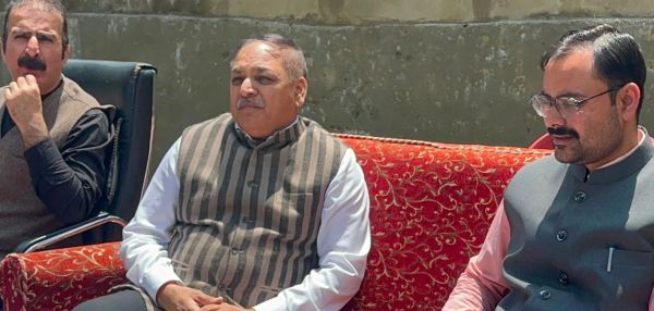 Ram Niwas Sharma reviews Vibrant Villages Programme works in Uri border villages