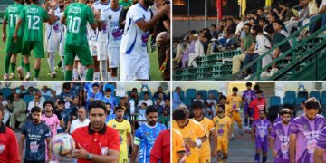 KCFL nears completion of league stage, large evening crowd witnesses Sunday fixture