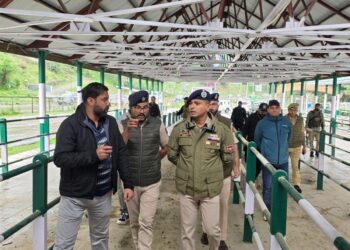 SSP Anantnag reviews security arrangements for SANJY-2026 in Pahalgam sector