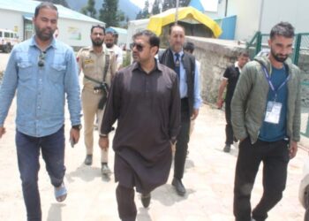Satish Sharma reviews SANJY-2026 preparations at Chandanwari
