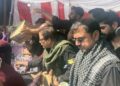 Satish Sharma joins Ashura procession at Zadibal, pays tributes to Imam Hussain (AS)
