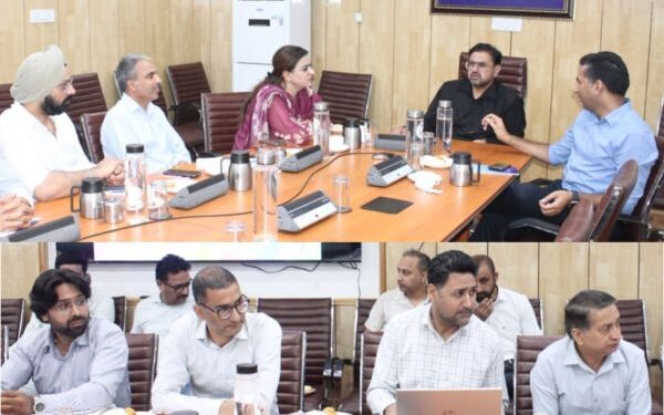 Satish Sharma reviews Sports Calendar 2026–27, sports development across J&K