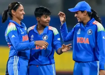 Smriti’s half-century, Deepti’s five-for in India’s crushing 64-run victory over Pakistan