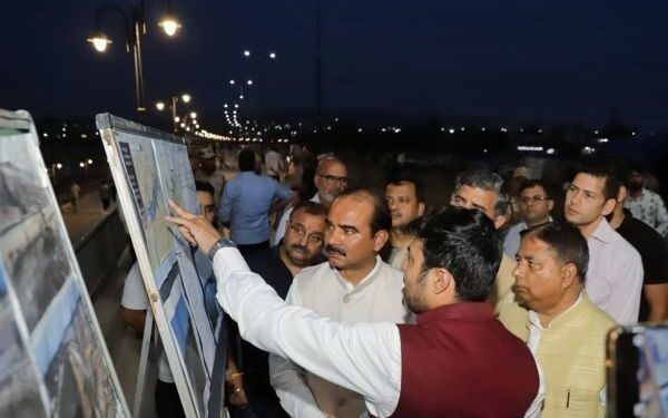 Union MoS Ajay Tamta inspects Tawi Riverfront project, highlights connectivity-led development in J&K