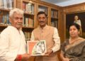 Sanjay Seth, J&K Hoteliers Club Delegation call on LG Sinha