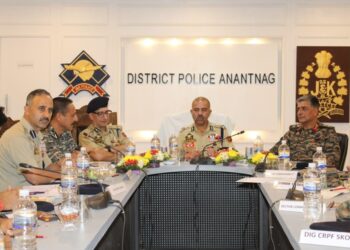 DGP reviews counter-insurgency measures ahead of Amarnath Yatra