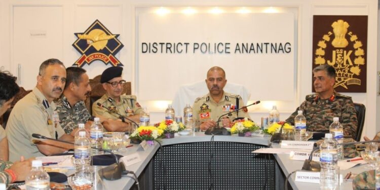 DGP reviews counter-insurgency measures ahead of Amarnath Yatra