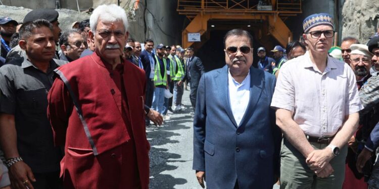 India’s infrastructural history reaches pinnacle as Gadkari oversees breakthrough in Zojila tunnel