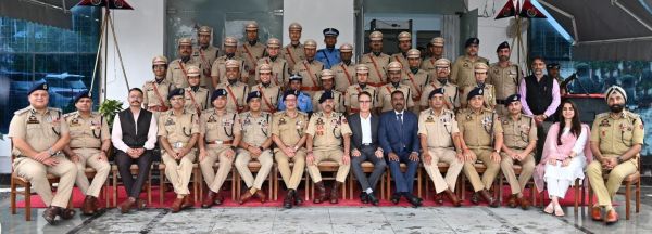 DGP interacts with IPS officer trainees, briefs them on J&K’s counter-terror operations