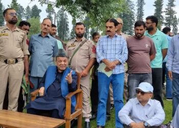 Speaker reviews tourism projects at Yousmarg, stresses timely execution