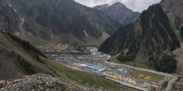 Amarnath Yatra: Over 1 lakh pilgrims have darshan of ice ‘Shivling’ in 5 days