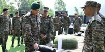 Army chief reviews security situation in Kashmir