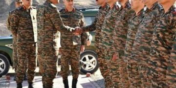 Army commander visits Ladakh frontline, asks troops to train harder
