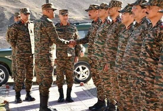 Army commander visits Ladakh frontline, asks troops to train harder