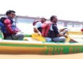 Boating facility opens at Tawi River Front for Amarnath pilgrims, tourists