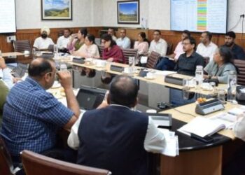 Chief Secretary chairs first UTLSC meeting on Vibrant Villages Programme