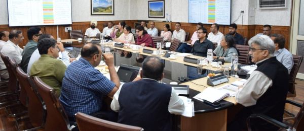 Chief Secretary chairs first UTLSC meeting on Vibrant Villages Programme