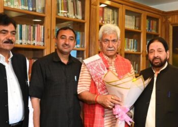 Delegations call on LG, discuss Budgam issues, cultural initiatives