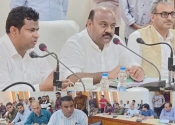 Deputy CM reviews flood relief, restoration in Rajouri, Poonch