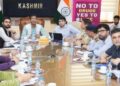 Div Com reviews traffic management, road projects in Srinagar