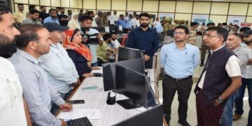 Div Com reviews Integrated Command and Control Centre ahead of Amarnath Yatra
