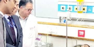 Div Com reviews healthcare arrangements for Amarnath Yatris at SKIMS