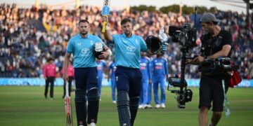 Root digs in as England level series with four-wicket victory over India