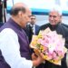 Rajnath Singh arrives in Srinagar to take part in Kargil Vijay Diwas event in Ladakh