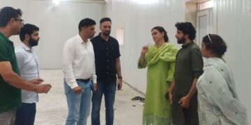 JK Sports Council Secretary reviews sports infrastructure, ongoing works at Gindun Rajbagh