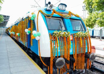 PM Modi flags off India’s first hydrogen-powered train from Haryana’s Jind