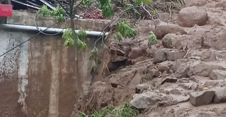 Flash-floods hit Udhamour village, families evacuated